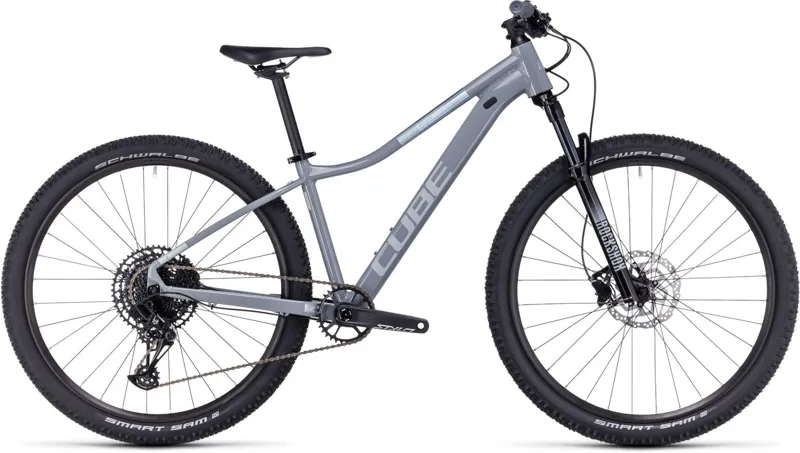 Cube Access WS Womens SLX Mountain Bike in Grey/Silver